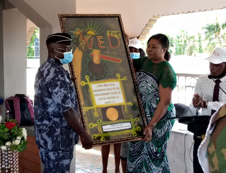 Lutte contre Coronavirus : le Col Kodjo Amana Honoré pour son tact et professionnalisme