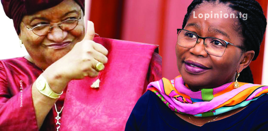 Togo/Primature: très admirative, Ellen Johnson félicite Victoire Dogbé