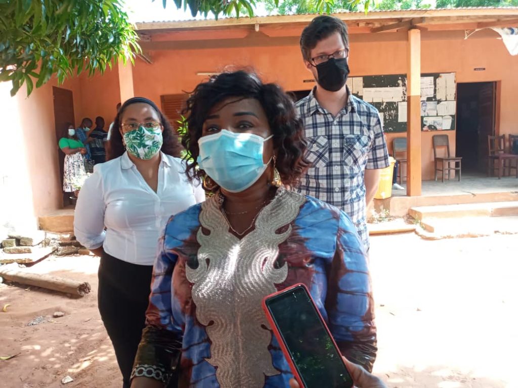 Lacs/lutte contre Covid-19 : Esther Ayélé GABIAM, tenace jusqu’au bout