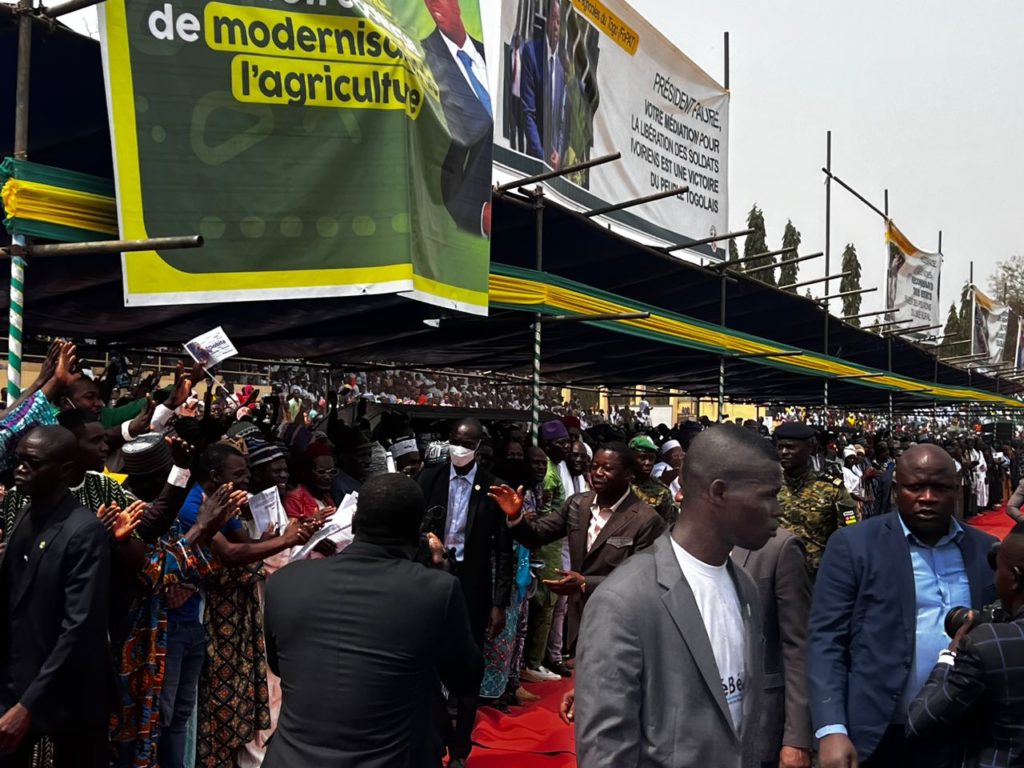 FoPAT: Faure Gnassingbé clôt l’étape région Centrale