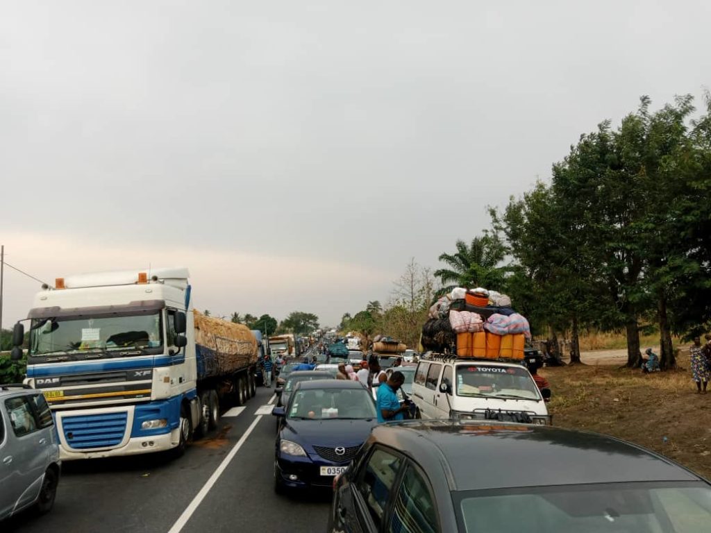Grave accident sur la N°1: plusieurs morts déplorés Grave accident sur la N°1: plusieurs morts déplorés