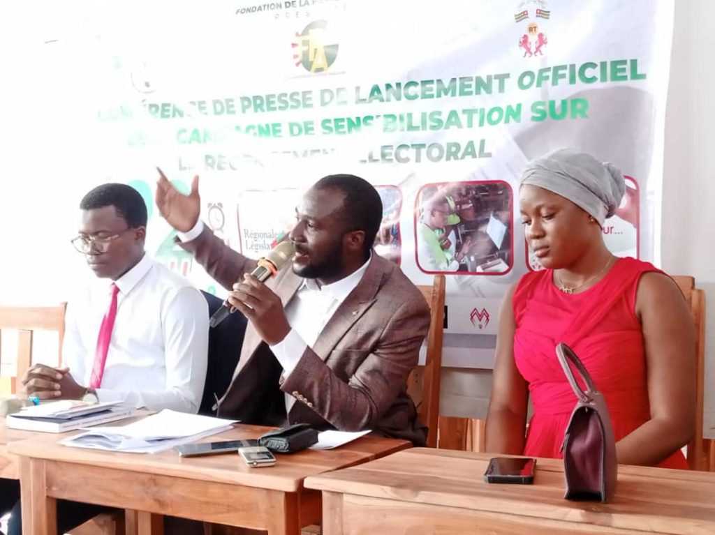 Recensement électoral: la fondation la Pierre Angulaire dans la mobilisation