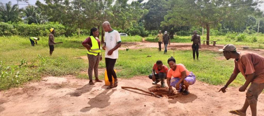 Avé/ 1 milliard d’arbres d’ici à 2030 : MEJ met plus de 500 plants en terre à Kévé et Agové