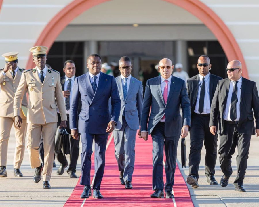 A Nouakchott Faure Gnassingbé et Cheikh El Ghazouani rallument la flamme de la coopération