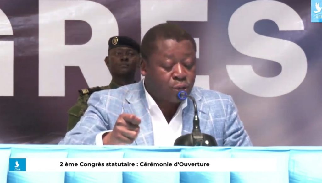 Kara: 'Humilité, Discipline..." les valeurs que Faure Gnassingbé recommande aux militants UNIR