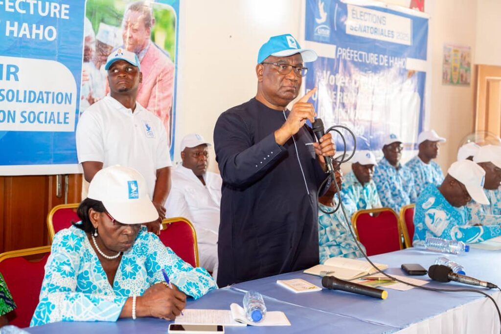Haho: A Notsè, UNIR termine en toute beauté sa campagne électorale pour les sénatoriales de 2025