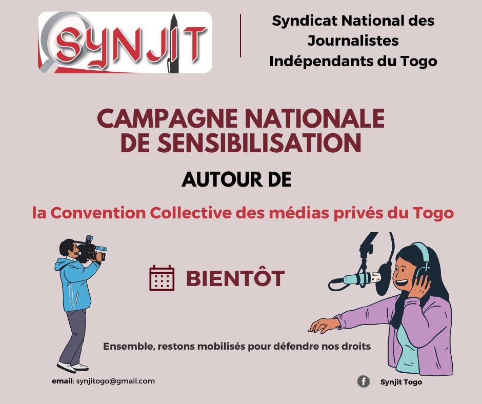 Convention collective: Le SYNJIT lance une vaste campagne de vulgarisation du contenu