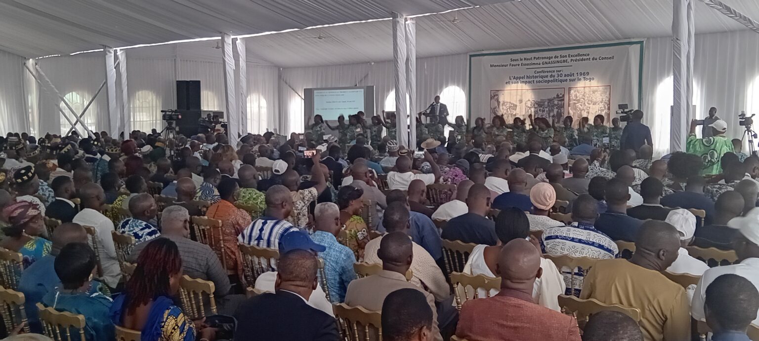 Appel historique de 30 août: 20 ans après sa mort, le nom du Général Eyadéma rèsonne de nouveau à Kpalimé