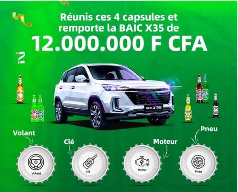 Jeu Capsules Consommateurs de la SNB: Dernier virage pour gagner la luxueuse voiture BAIC by DIWA