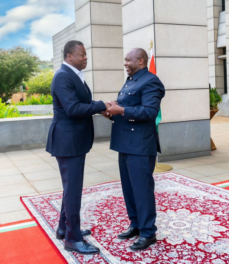 Mission dans les Grands Lacs: La démarche diplomatique de Faure Gnassingbé pour restaurer la confiance entre les parties prenantes