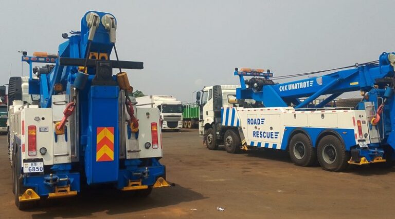 Acquisition de deux camions-grues: Un geste de l’UNATROT pour professionnaliser davantage le secteur du transport routier