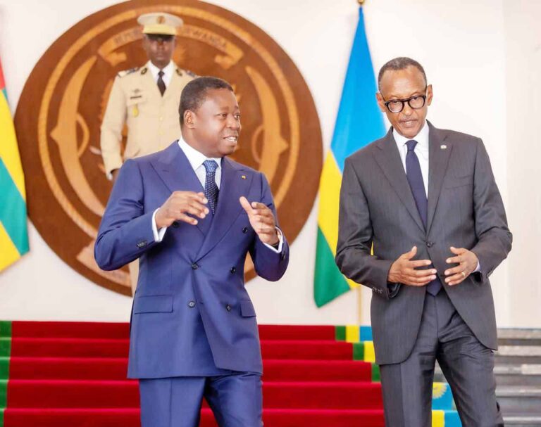 Visite d’amitié et de travail à Kigali: Faure Gnassingbé chez Paul Kagamé