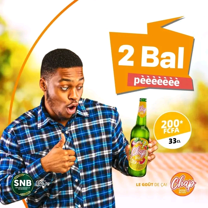Chap Cocktail : La boisson de la SNB qui conquiert le cœur des togolais avec 2 bal pèèèèèè !