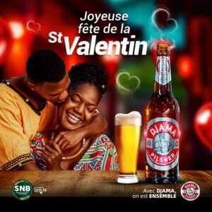 « Djama Pilsner » : La bièrre idéale pour une Saint-Valentin inoubliable