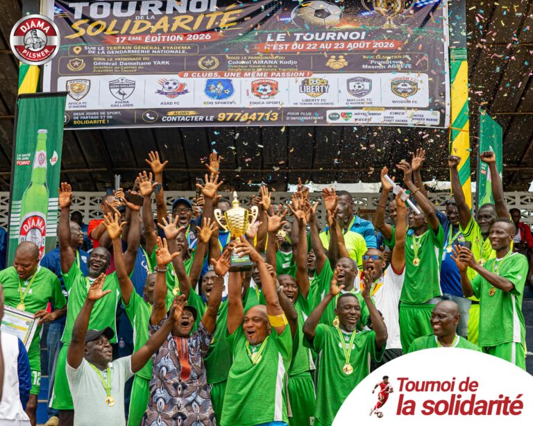 Lomé : DJAMA Pilsner au cœur du Tournoi de la Solidarité à Cacaveli
