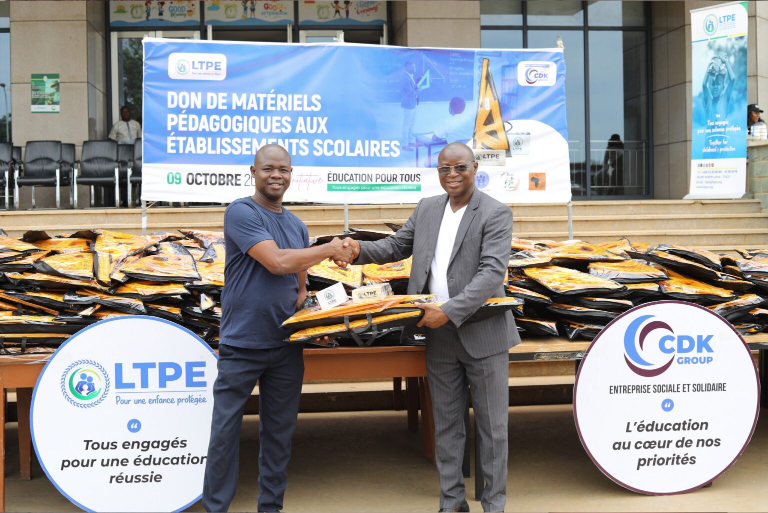 Éducation pour tous : CDK GROUP soutient la LTPE