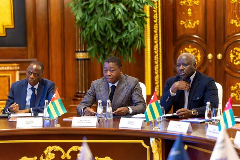 Togo – Russie : Trois nouveaux accords paraphés à Moscou