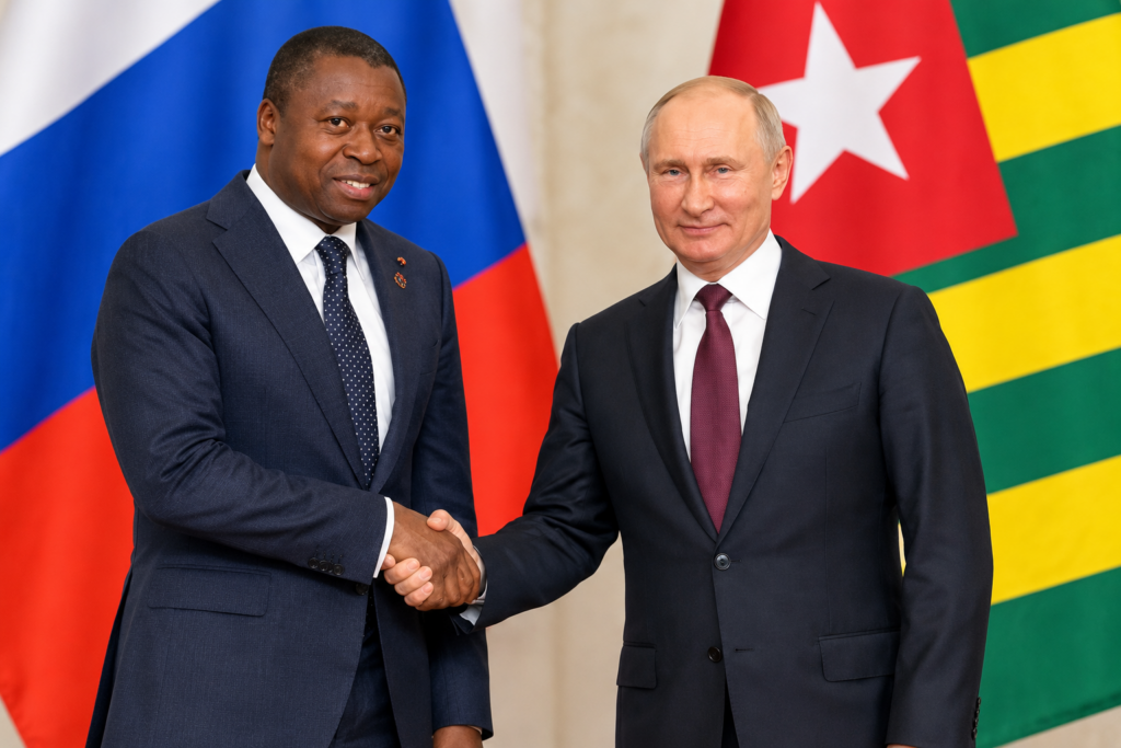 Togo-Russie : Lomé et Moscou ouvrent un nouveau chapitre de leur coopération